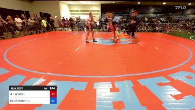 200 lbs Quarterfinal - Josephine Larson, IL vs MacKenna Atkinson, PA