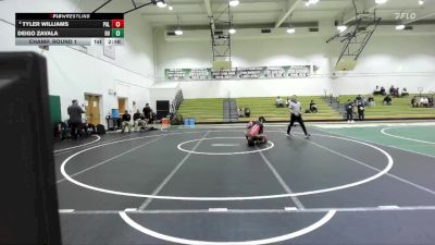 133 lbs Champ. Round 1 - Tyler Williams, Palomar vs Deigo Zavala, Rio Hondo