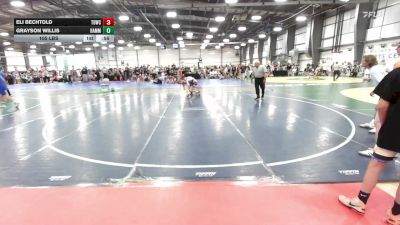 105 lbs Rr Rnd 1 - Eli Bechtold, TDWC Maniacs Grey - MS vs Grayson Willis, Hammers - MS