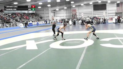 5 - 106 lbs Semifinal - Samuel Kim, Midlothian vs Arturo Luna, Maury