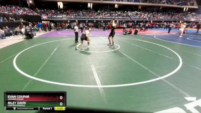 5A 175 lbs Quarterfinal - Evan Coupar, Leander Rouse vs Riley Davis, Canyon Randall