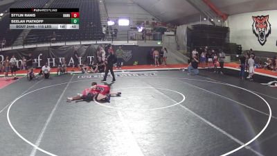 115 lbs Cons. Semis - Seelah Piatkoff vs Stylin Ranis, Hawaii