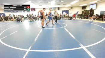 190 lbs Cons. Round 4 - Cruz Taylor, Gilroy vs Jeremy Brieske, Etiwanda