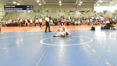 113 lbs Rr Rnd 1 - Steven Uden, Patton Trained Red - HSB vs Austin Boltinghouse, Owen Valley - HSB