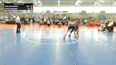 132 lbs Rr Rnd 1 - Luke McChesney, MGA - HSB vs Ethan Gardner, Mayo Quanchi - HSB