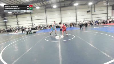 285 lbs Round Of 32 - Mason Edwards, MN vs Gunnar Wenneker, MO