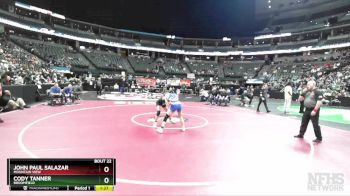 120-4A Champ. Round 1 - John Paul Salazar, Mountain View vs Cody Tanner, Broomfield