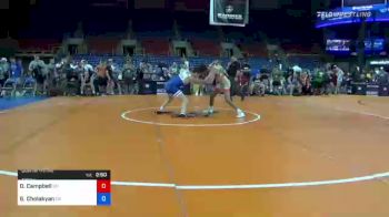 120 lbs Quarterfinal - Dillon Campbell, Ohio vs Grigor Cholakyan, California