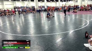 150 lbs Round 3 (8 Team) - Chase Hontz, MAWA Blue vs Owen Mccracken, Team STL Orange