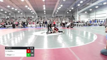 230 lbs Rr Rnd 1 - Kaulton Kuddie, Combat Athletics MS vs Trayvn Boger, Roundtree Wrestling Academy Black