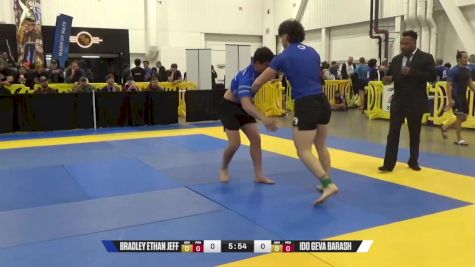 Ido Geva Barash vs Bradley Ethan Jeff 2024 World IBJJF Jiu-Jitsu No-Gi Championship