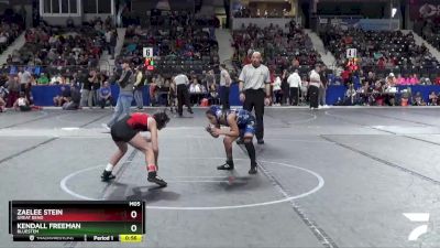 90 lbs Cons. Round 3 - Zaelee Stein, Great Bend vs Kendall Freeman, Bluestem