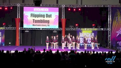 Flipping Out Tumbling - Roulette [2022 L3 Junior - D2 - Small - B Day 3] 2022 ACDA Reach the Beach Ocean City Cheer Grand Nationals