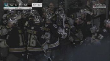 Trevor Connelly Scores OT Winner As Henderson Takes Game 1