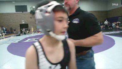 80 lbs Round 4 (6 Team) - Isaac Haddix, Thermopolis Middle School vs Brayden Fernandez, Herders