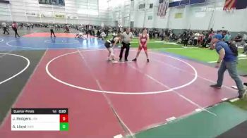 144 lbs Quarterfinal - Jacoib Rodgers, Lions WC vs Adam Lloyd, Prescott