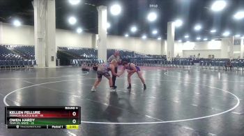 215 lbs Round 4 (6 Team) - Kellen Fellure, Franklin Black & Blue vs Owen Hardy, Team STL White