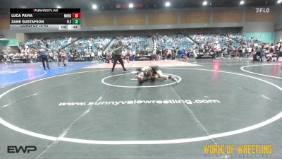 125 lbs Consi Of 32 #1 - James George, Lovelock Mustangs vs Xavier Yebra, Middletown Wrestling Club