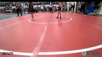 49-52 lbs Rr Rnd 5 - Evelyn Shimonek, Pawhuska Elks Takedown vs Zelpha Andersen, Wyandotte Youth Wrestling