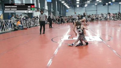 60 lbs Round 2 - 10:30am Friday - Brody Owens, POWA vs Joseph Rodak, Oklahoma Elite