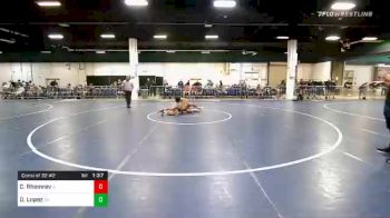 138 lbs Consolation - Cole Rhemrev, IL vs Donte Lopez, CA