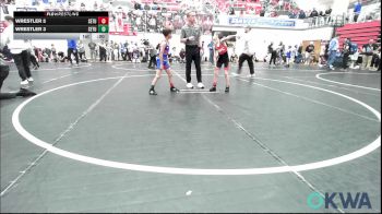 55 lbs Rr Rnd 2 - Reagan Leforce, Redskins Wrestling Club vs Brittin Schwab, Smith Wrestling Academy