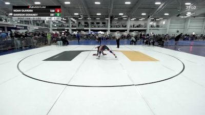 81 lbs Round Of 32 - Noah Oliveira, Team Tugman vs Dawson Dohaney, Smitty's Wrestling Barn