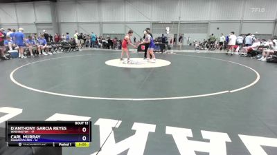 106 lbs Placement Matches (8 Team) - D`Anthony Garcia Reyes, Washington vs Carl Murray, Minnesota Red