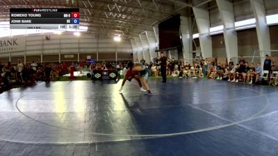 165 lbs Romeko Young, Minnesota Red vs John Bane, North Carolina