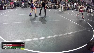 175 lbs Quarterfinals (8 Team) - Tanner Menge, North Dakota 1 vs Aaron Becker, Team USA