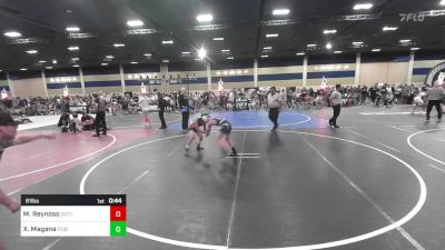 81 lbs Consi Of 4 - Max Reynoso, Outlaws WC vs Xalox Magana, Dub Wrestling