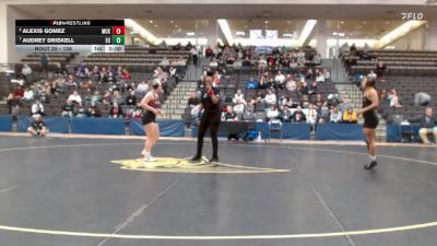 138 lbs Quarterfinal - Audrey Driskell, Eureka vs Alexis Gomez, McKendree University