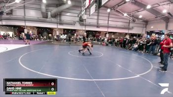 132 lbs Cons. Round 3 - Nathaniel Torres, Nolfpack Wrestling Academy vs David Hine, Fitness Fight Factory Wrestling Club