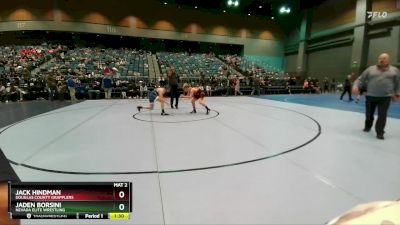 126-135 lbs Round 3 - Jack Hindman, Douglas County Grapplers vs Jaden Borsini, Nevada Elite Wrestling