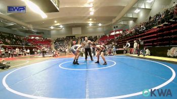 130 lbs Rr Rnd 1 - Eathan Glossip, Perkins vs Parker Goss, Vinita Kids Wrestling