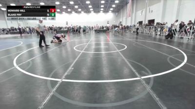 152 lbs Round Of 32 - Howard Hill, FL vs Blake Fry, PA