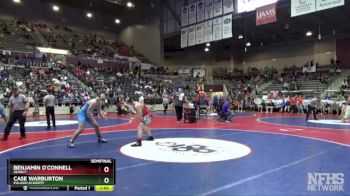 5A 190 lbs Semifinal - Benjamin O`connell, Searcy vs Case Warburton, Pulaski Academy