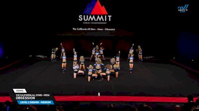 California All Stars - Obsession [2025 L2 Senior - Medium Semis] 2025 The Summit