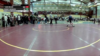 157 lbs Champ. Round 3 - Jeremy Mcgrath, Green Farms Academy vs Jake Miller, Broken Arrow