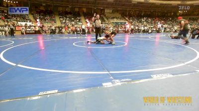 70 lbs Round Of 32 - Hayden Soloman, WTC vs Odin Smalley, Open Mats