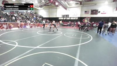 145 lbs Cons. Semi - Lilianne Donan, Silverado vs Isabella Perez, Palm Desert