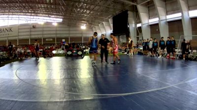 215 lbs Ceasar Salas, Indiana Gold vs Adrian Fuchs, Minnesota Red