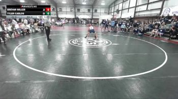 132 lbs Round 2 (8 Team) - Brevan Miller, Juab vs Tyler Carlos, Salem Hills