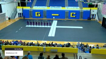 Middletown HS at 2019 WGI Guard Indianapolis Regional - Greenfield Central