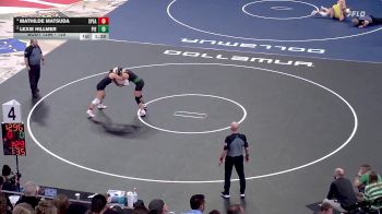 135 lbs Semifinal - Mathilde Matsuda, Spearfish vs Lexie Hillmer, Pierre T.F. Riggs