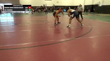 174 lbs Quarters & 1st Wb (16 Team) - Rodger Jones-Charles-Shelto, Lassen College vs Ali Hamzia, Santa Rosa Junior College