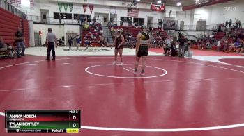 155 lbs 5th Place Match - Anaka Hosch, Maquoketa vs Tylan Bentley, Midland