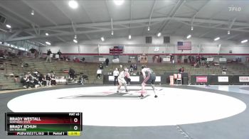 184 lbs 5th Place Match - Brady Schuh, UW-Parkside vs Brady Westall, Northern State