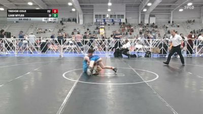 113 lbs Rr Rnd 3 - Trevor Cole, PSF Wrestling Academy - HSB vs Liam Myles, Buffalo Valley Black - HSB