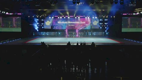 Show Cheer 2 - Windham Wolverines Gold [2025 Mitey Mite Day 1] 2025 Pop Warner National Cheer & Dance Championship